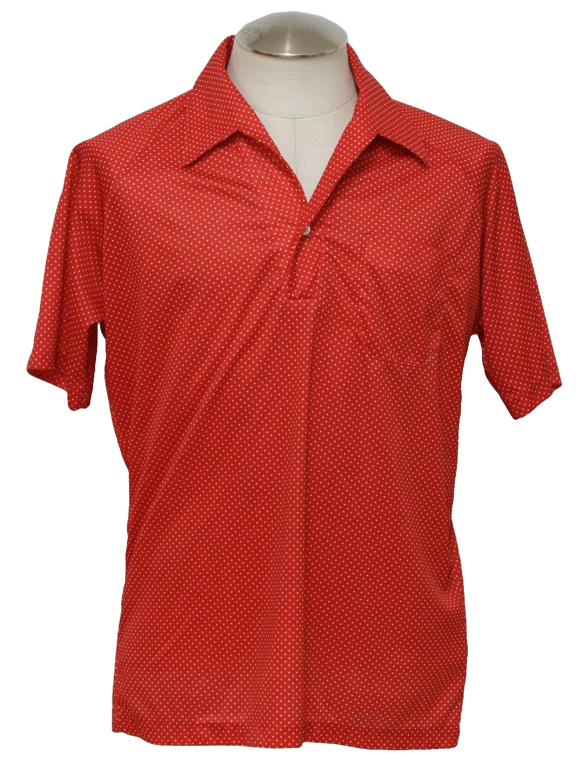 bright red button shirt printed bright red button shirt printed