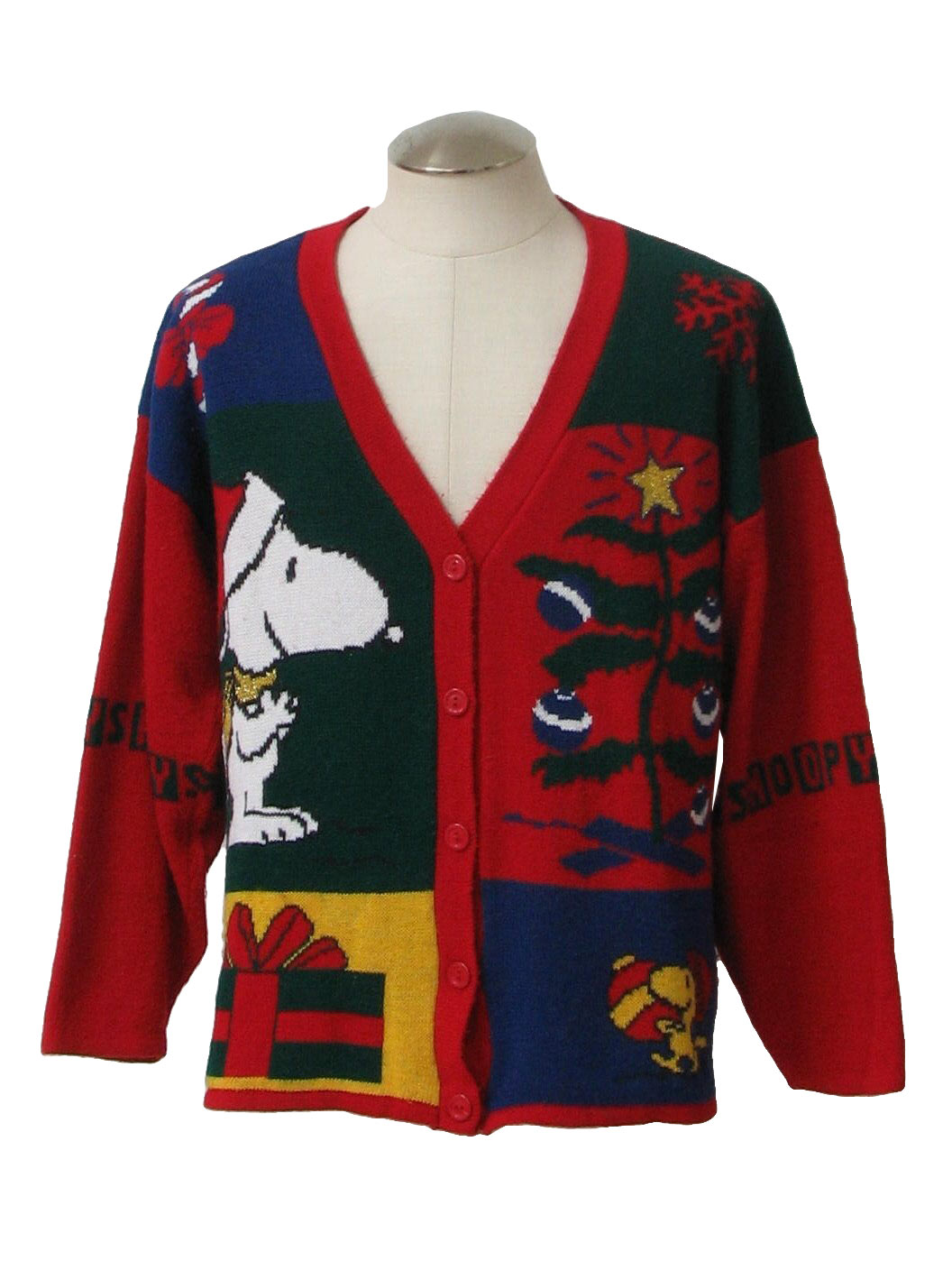 snoopy cardigan