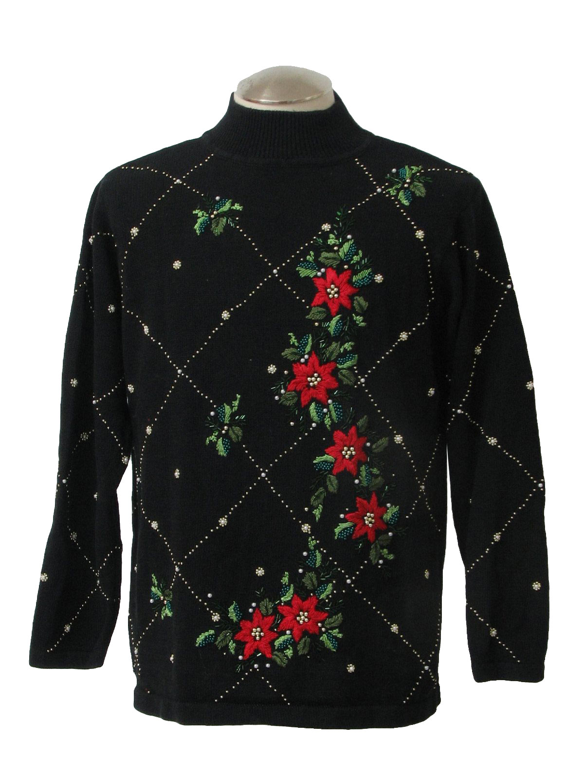Ugly Christmas Sweater : -B.P. Design- Unisex black background cotton ...