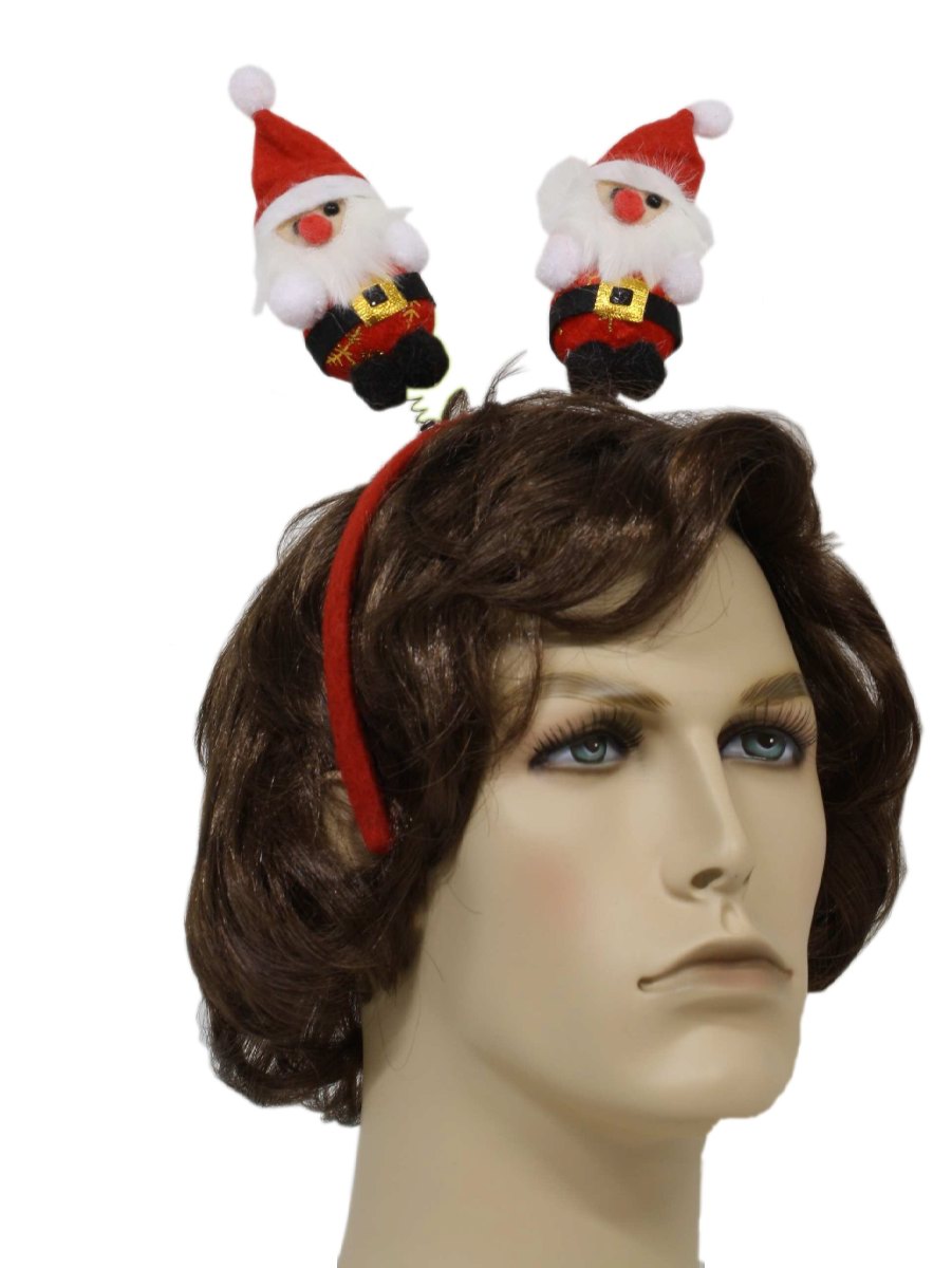 Ugly Christmas Santa Head Bopper Hat 90s Santa Headboppers