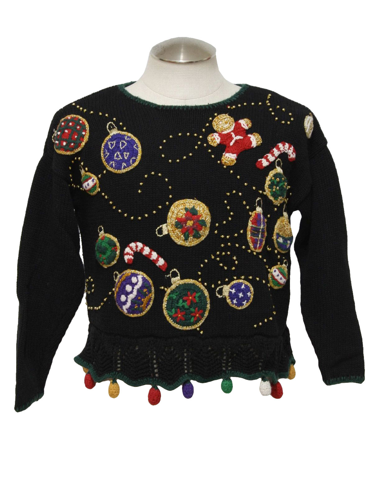 80s ugly christmas sweater