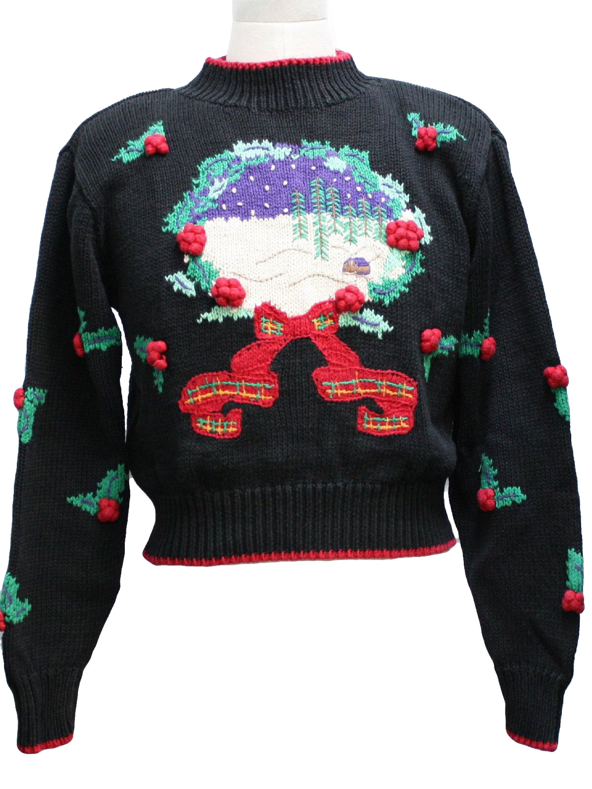 Vintage 80s Womens Ugly Christmas Sweater: 80s authentic vintage ...
