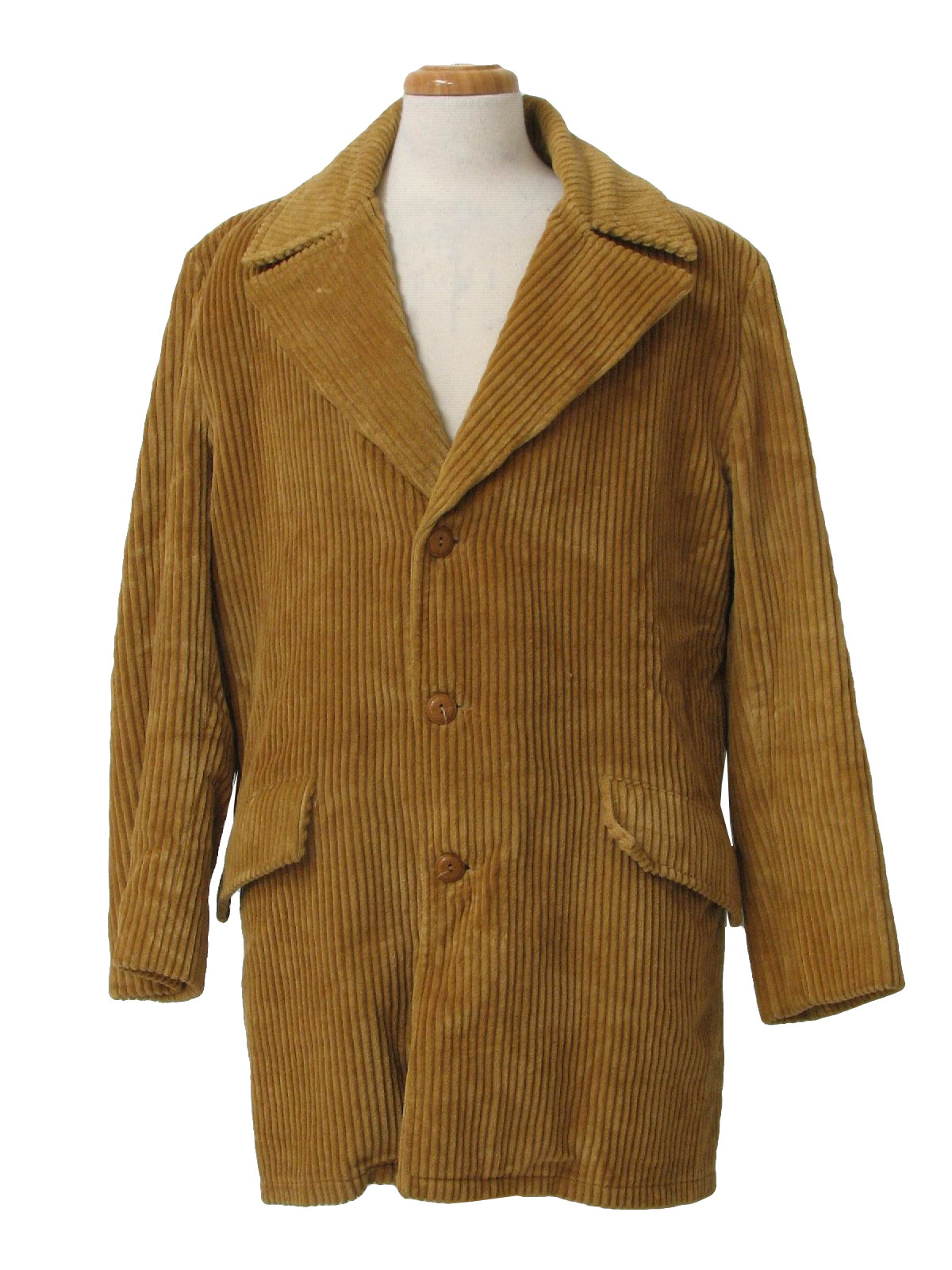 1970 s Windbreaker by Van Heusen Mens Corduroy Coat Jacket