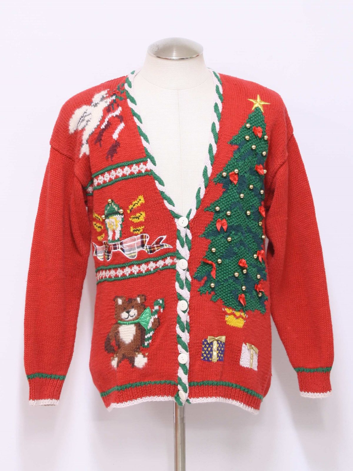 Ugly Christmas Sweater: -Marisa Christina Classics- Unisex red ...