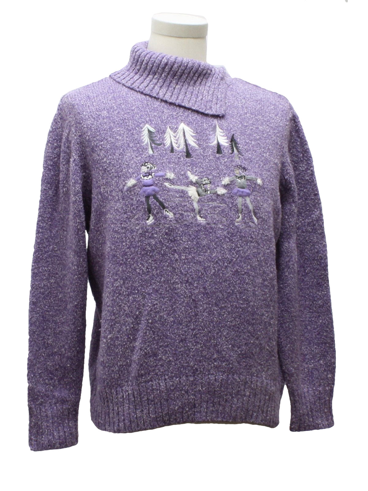Purple on sale christmas sweater