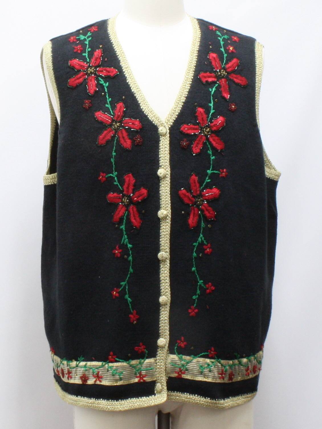 Download Ugly Christmas Sweater Vest: -Studio- Unisex black ...