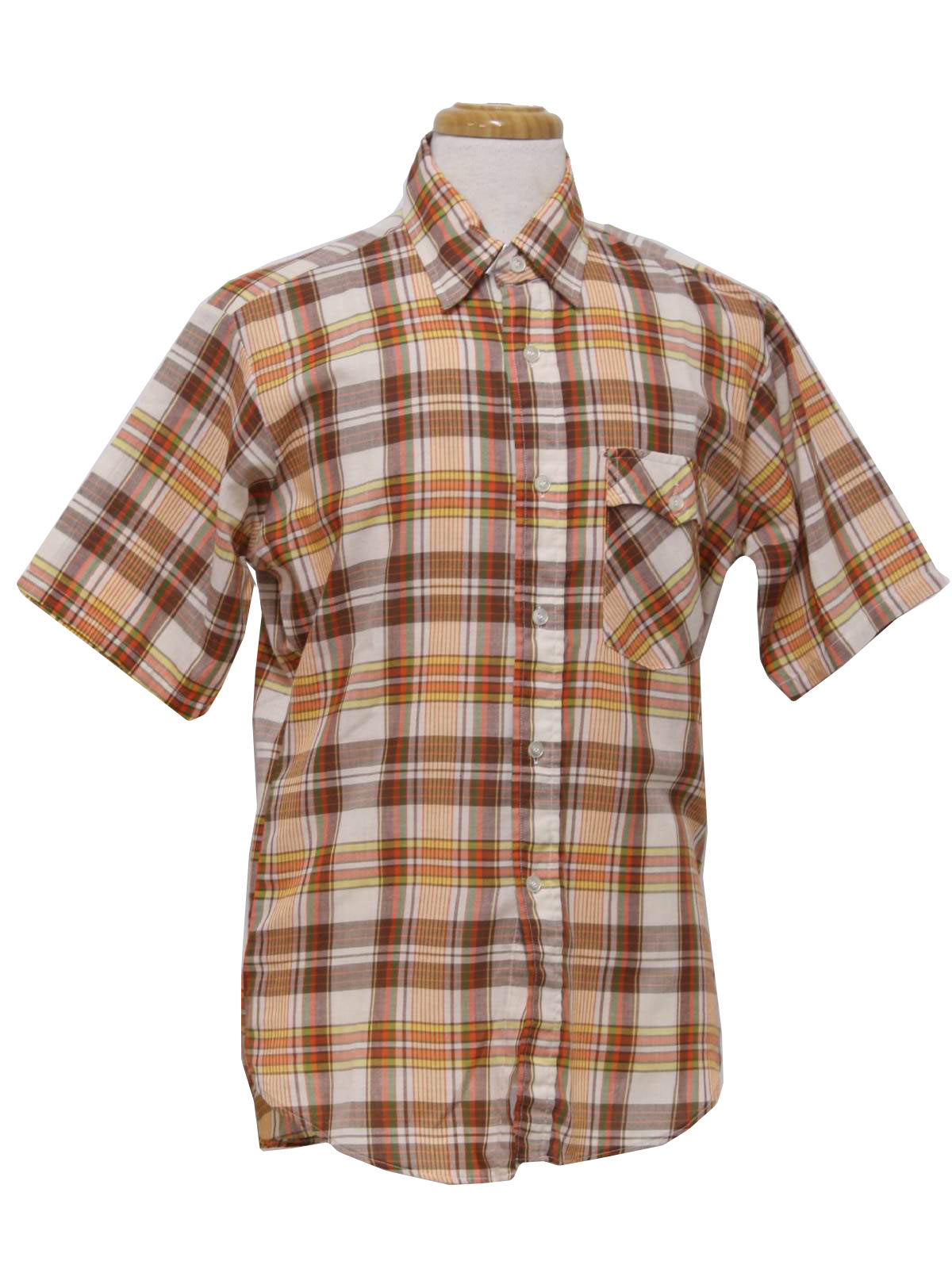 Retro 1980's Shirt (Plain Pockets, JC Penney) : Early 80s -Plain ...