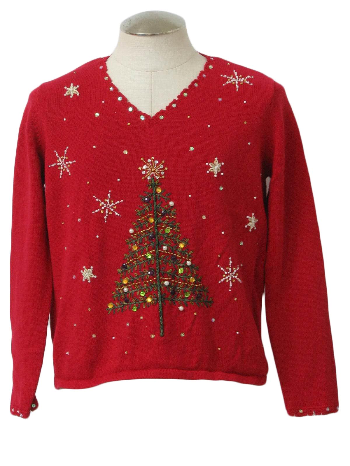 Tiara International Womens Ugly Christmas Sweater