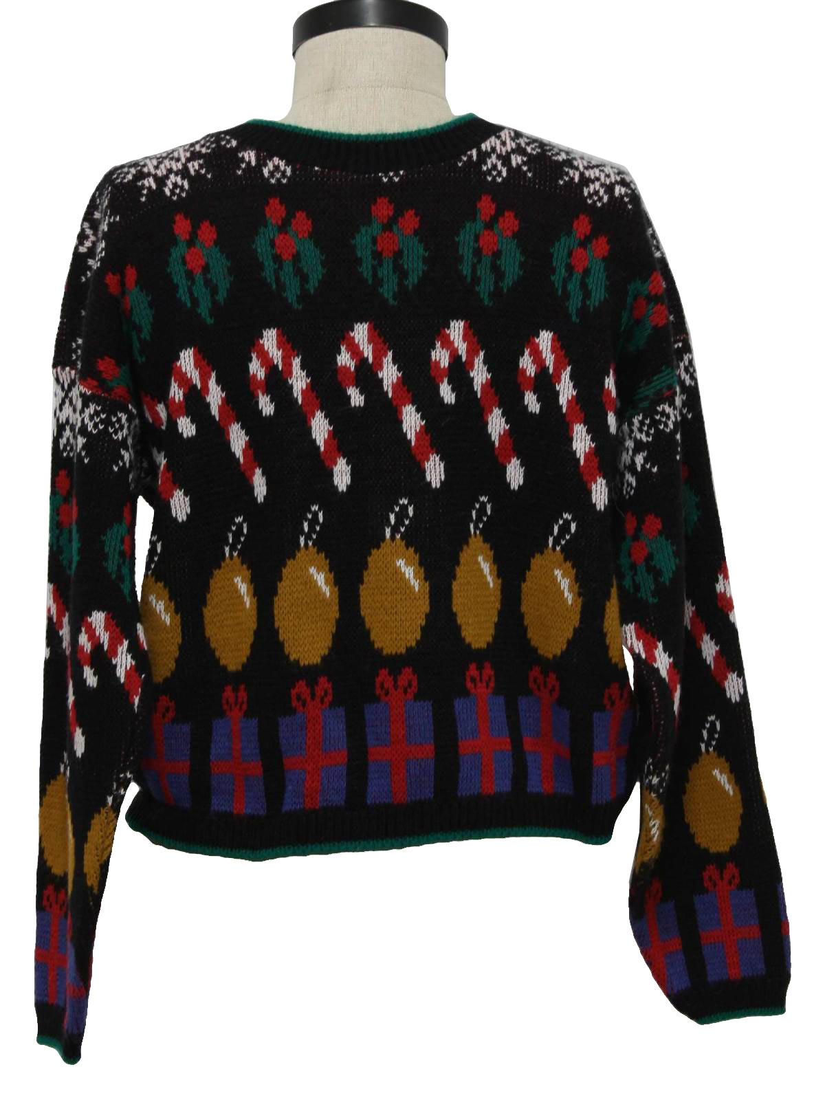 striped christmas sweater
