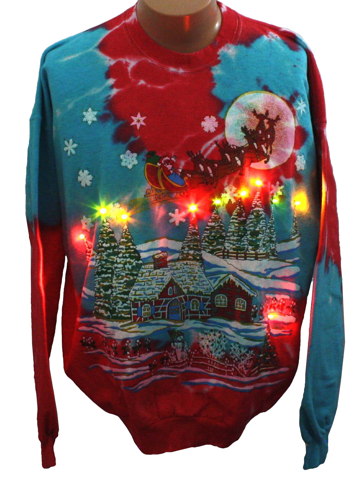 hanes tie dye sweatshirt