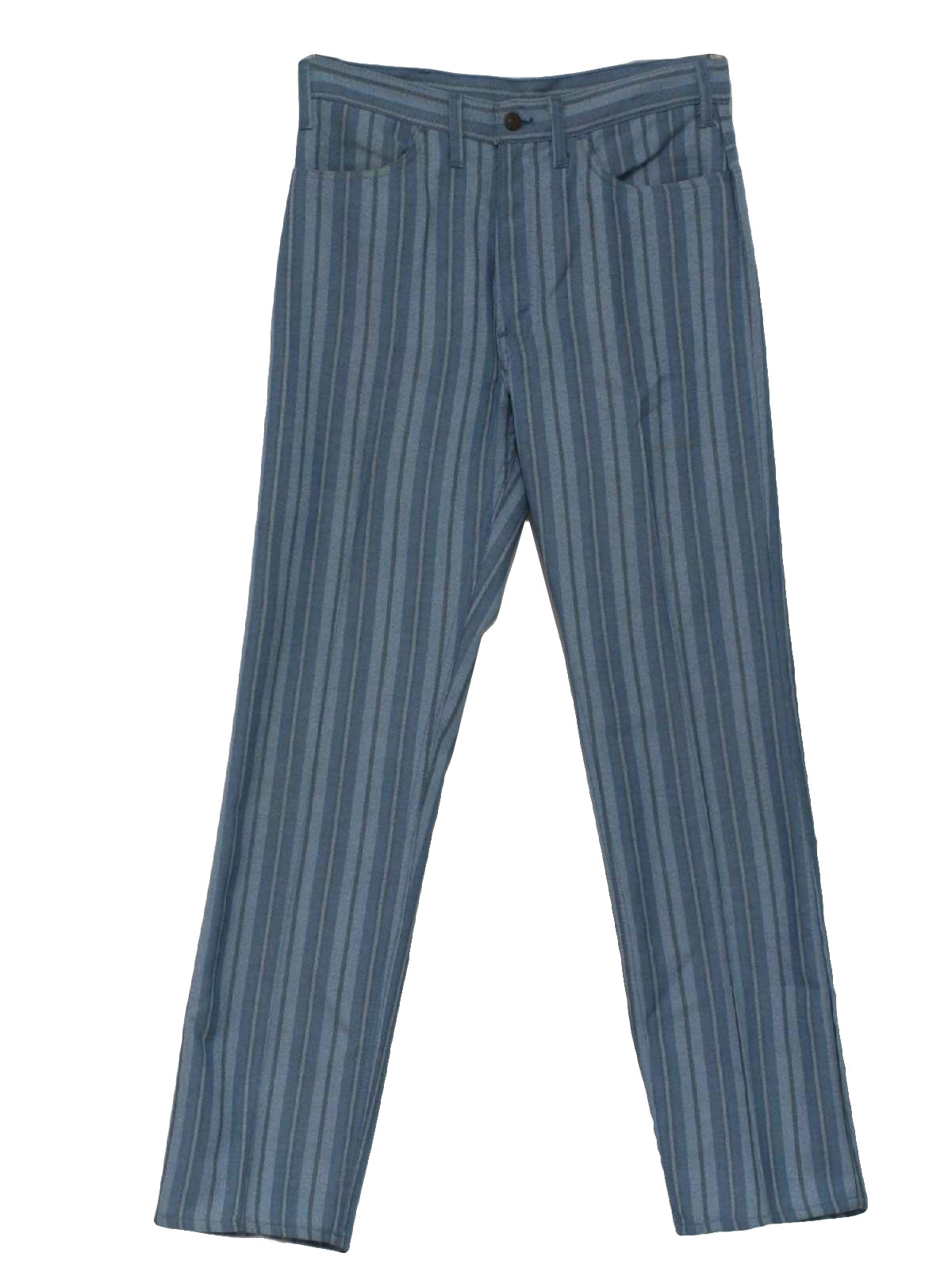 Retro Sixties Pants: Early 60s -LEVIS Sta Prest- Mens shaded blue on ...
