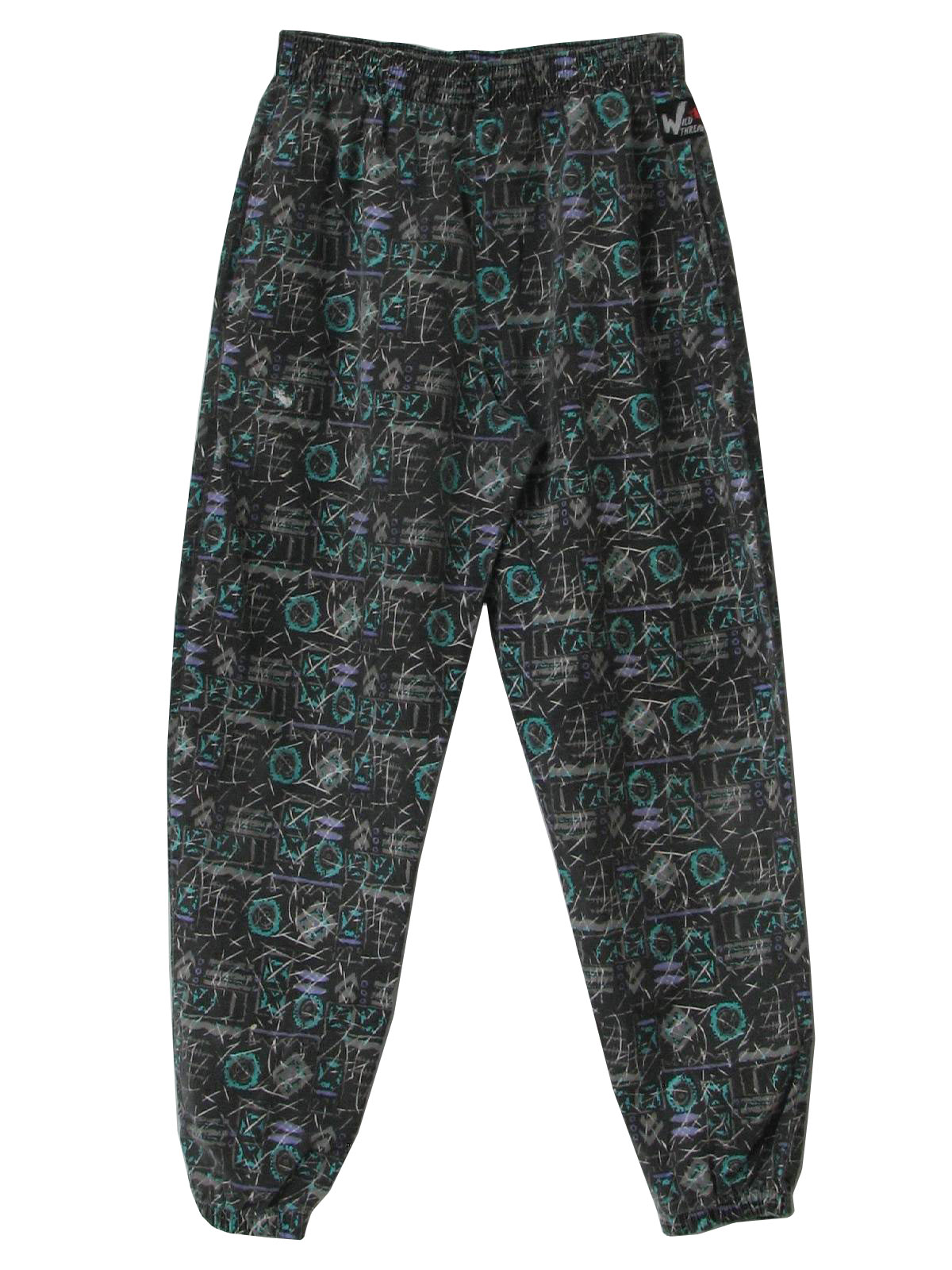 Vintage 1980's Pants: 80s -Wild Threads- Mens grey background with ...