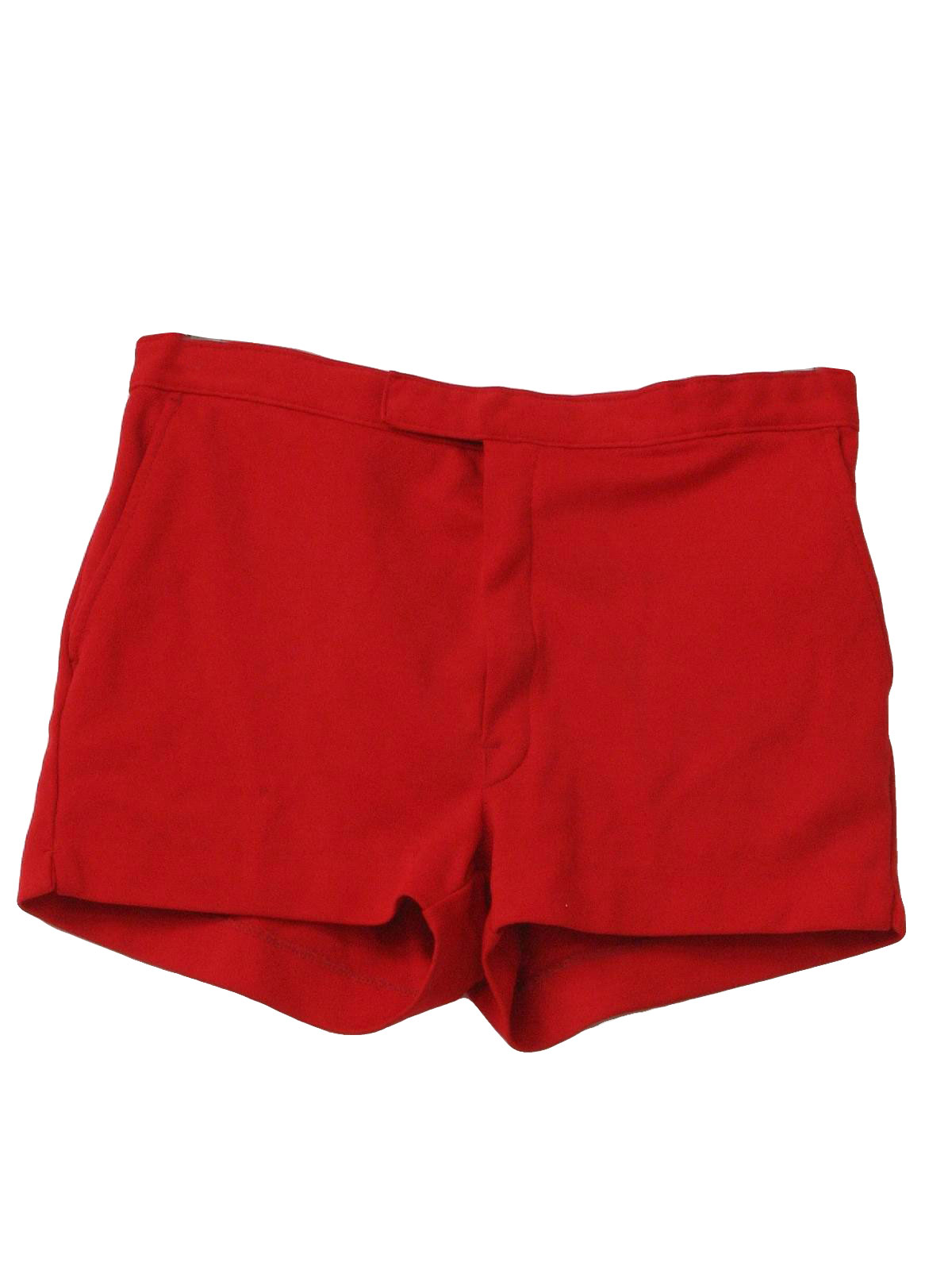 1970's Vintage Court Casuals Shorts: 70s -Court Casuals- Mens red ...