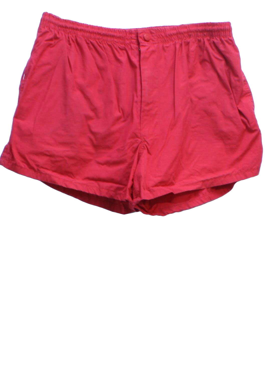 Retro 90's Swimsuit/Swimwear: 90s -Eddie Bauer- Mens red background ...