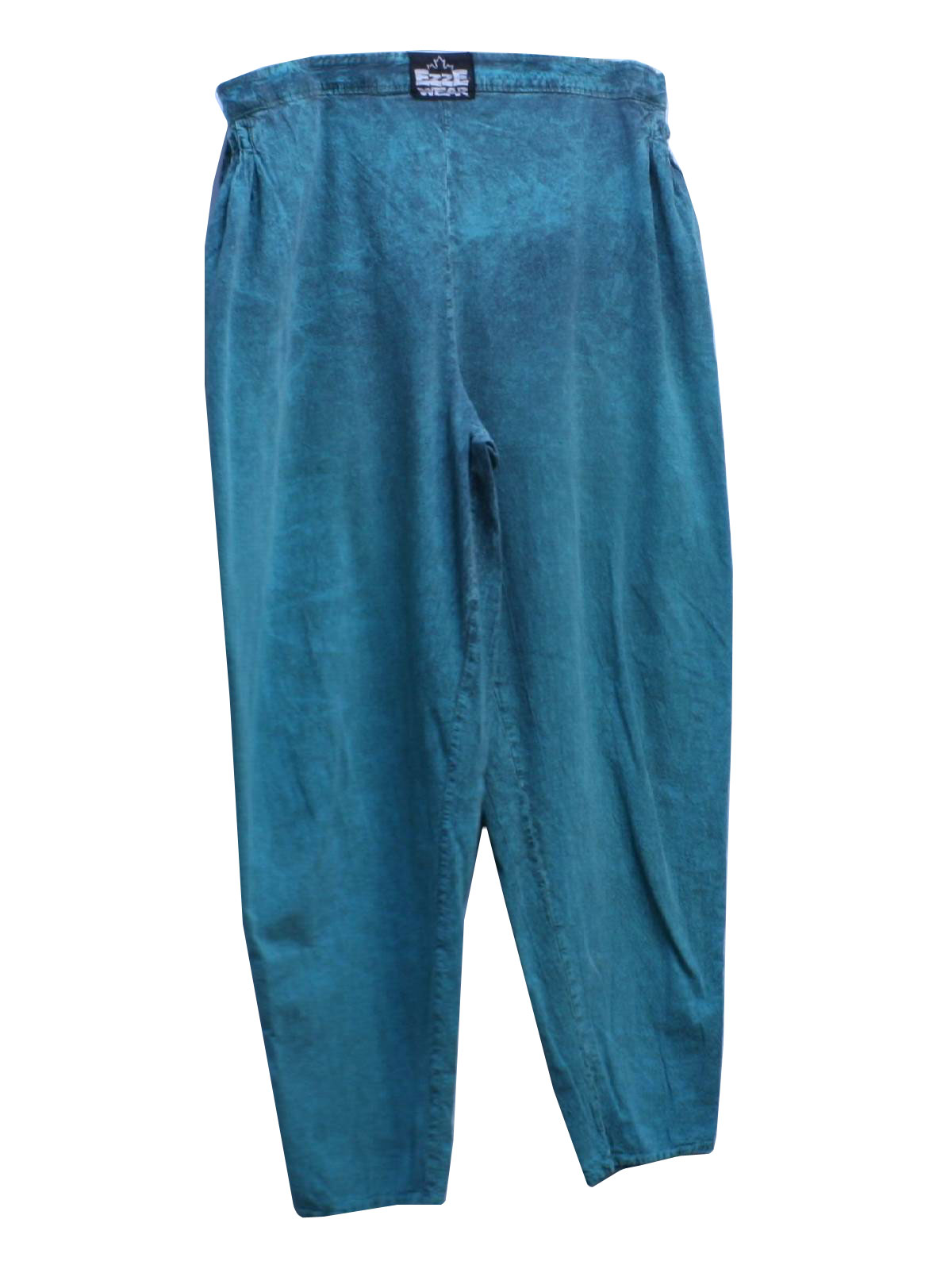 Retro 1980's Pants (Ezze Wear) : 80s -Ezze Wear- Mens shaded green and ...
