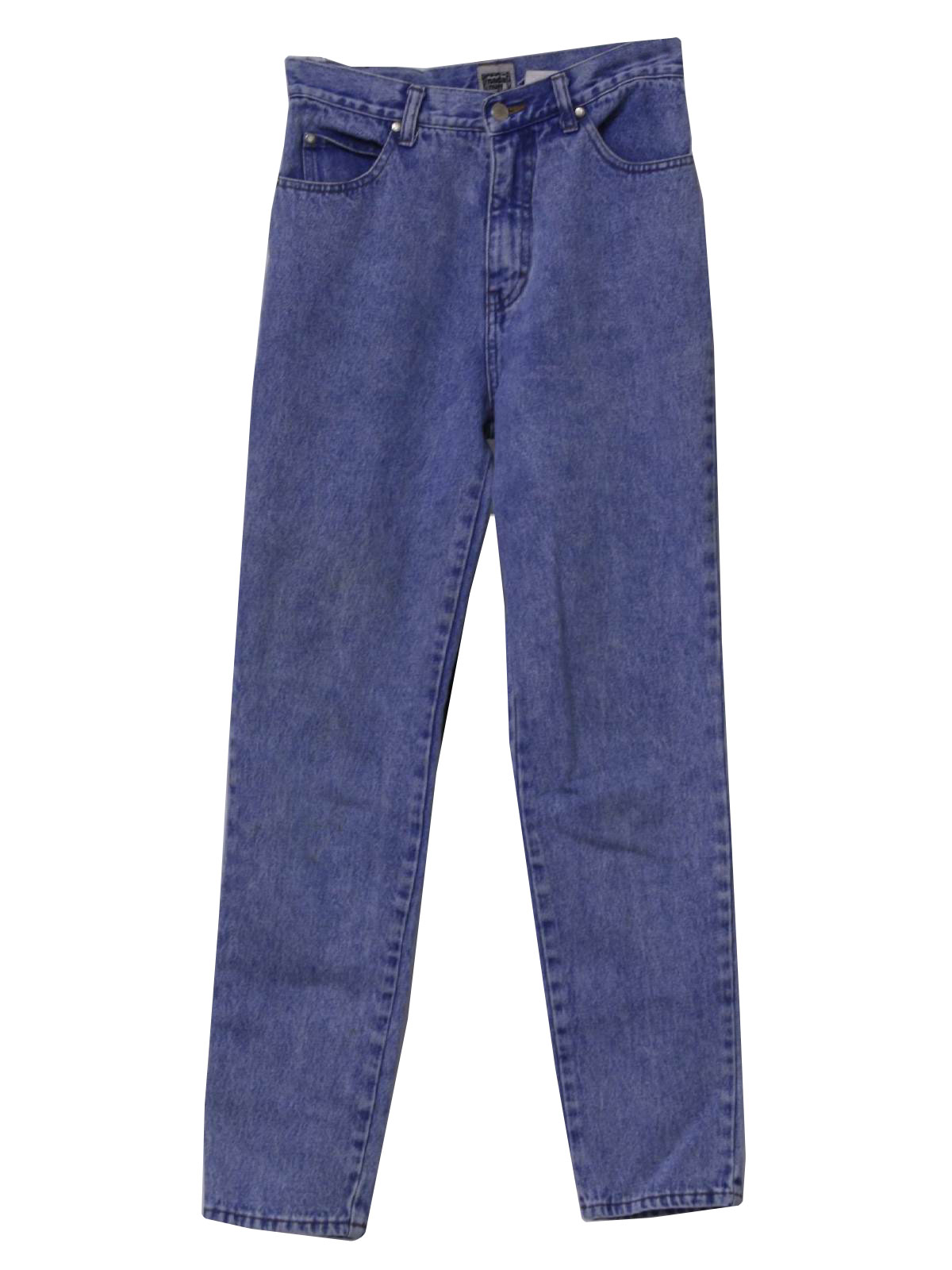1990's Retro Pants: 90s -Nadda Nuff- Womens light blue background ...
