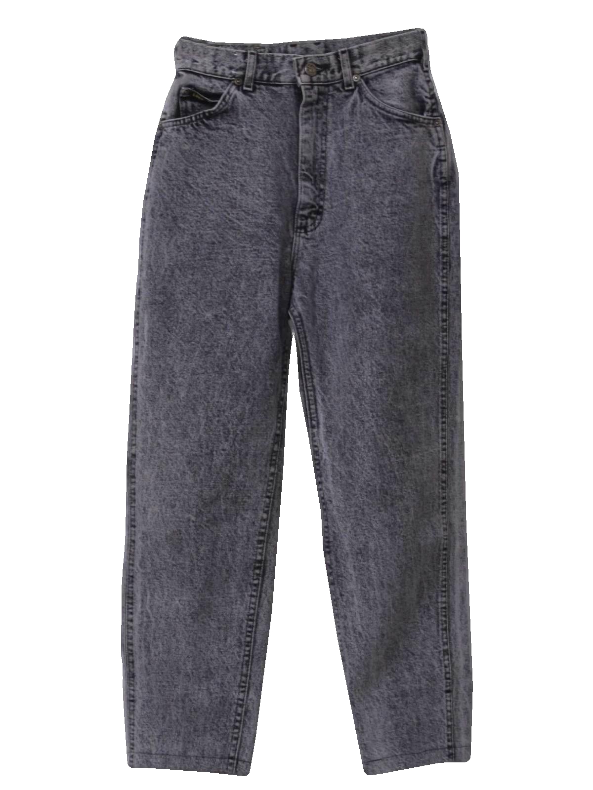 1980's Pants (Lee): 80s -Lee- Womens grey background stone washed ...
