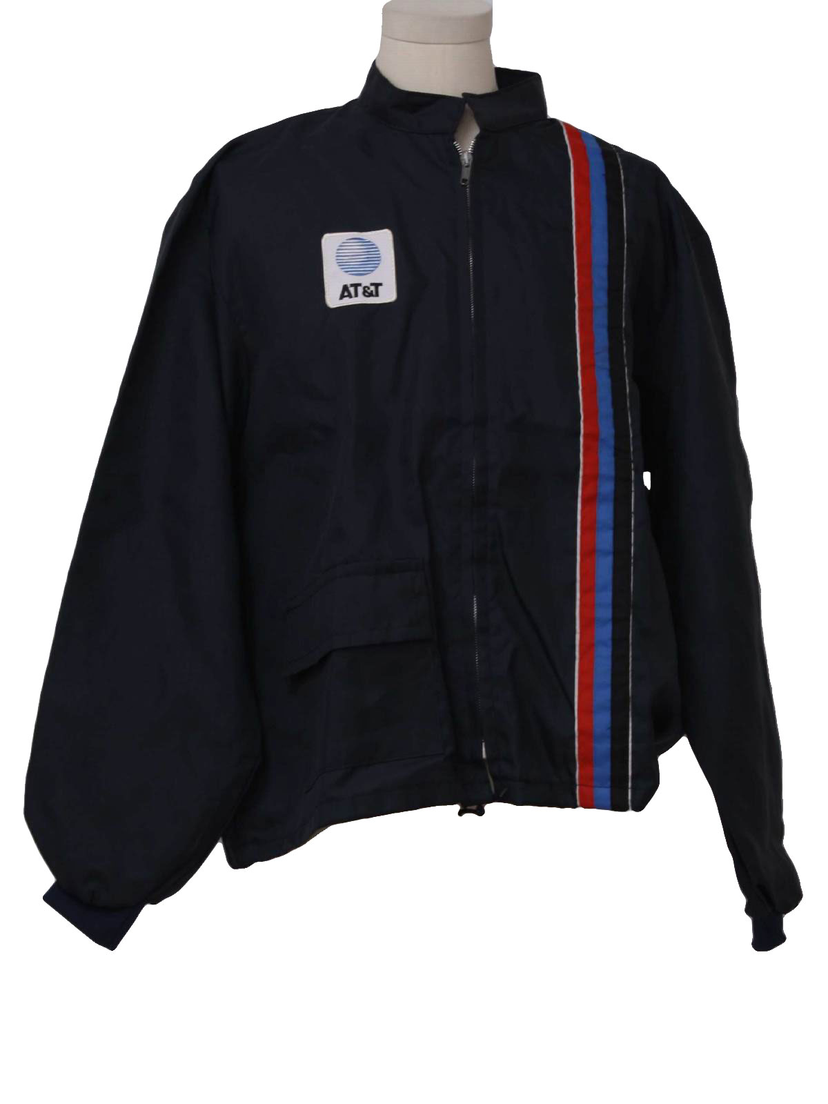 1970's Retro Jacket: 70s -The Great Lakes Jacket- Mens blue-black, red ...