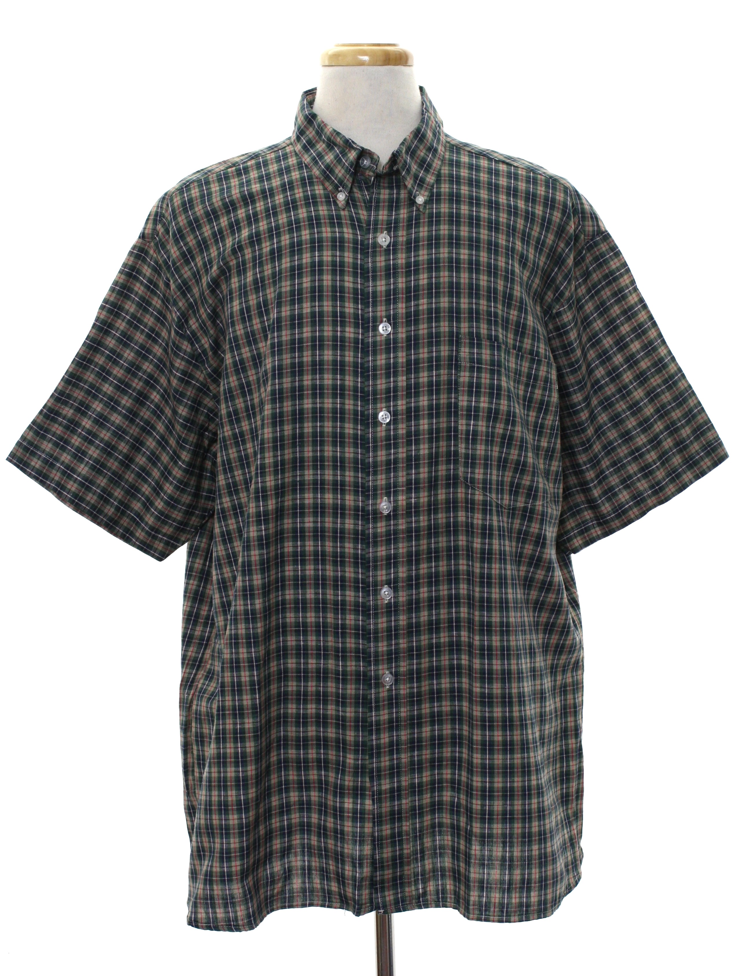 1990's Vintage Kennington Shirt: 90s -Kennington- Mens brown background ...