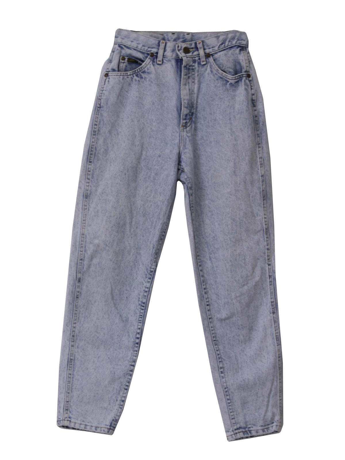 1990's Vintage Lee Pants: 90s -Lee- Womens light blue background acid ...