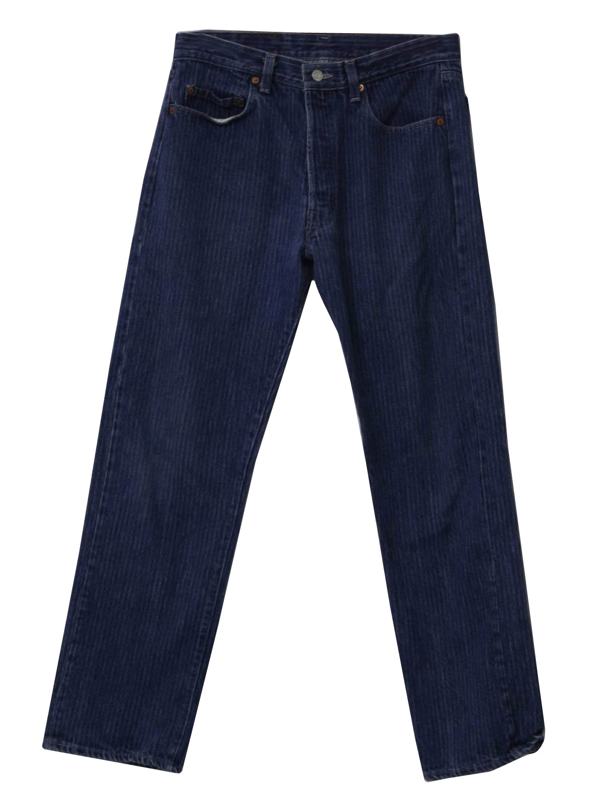 Eighties Vintage Pants: 80s -Levis 501- Mens shaded blue pinstripe ...