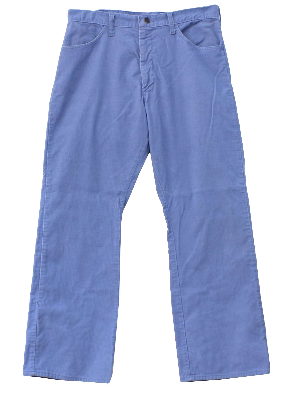 1970s Flared Pants / Flares: 70s -Jean St., Montgomery Ward- Mens light ...