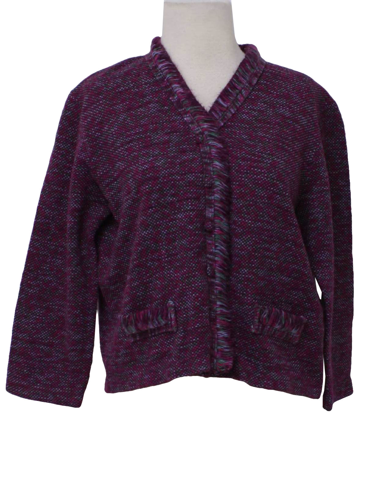 Turbo Sixties Vintage Jacket: 60s -Turbo- Womens purple background with ...