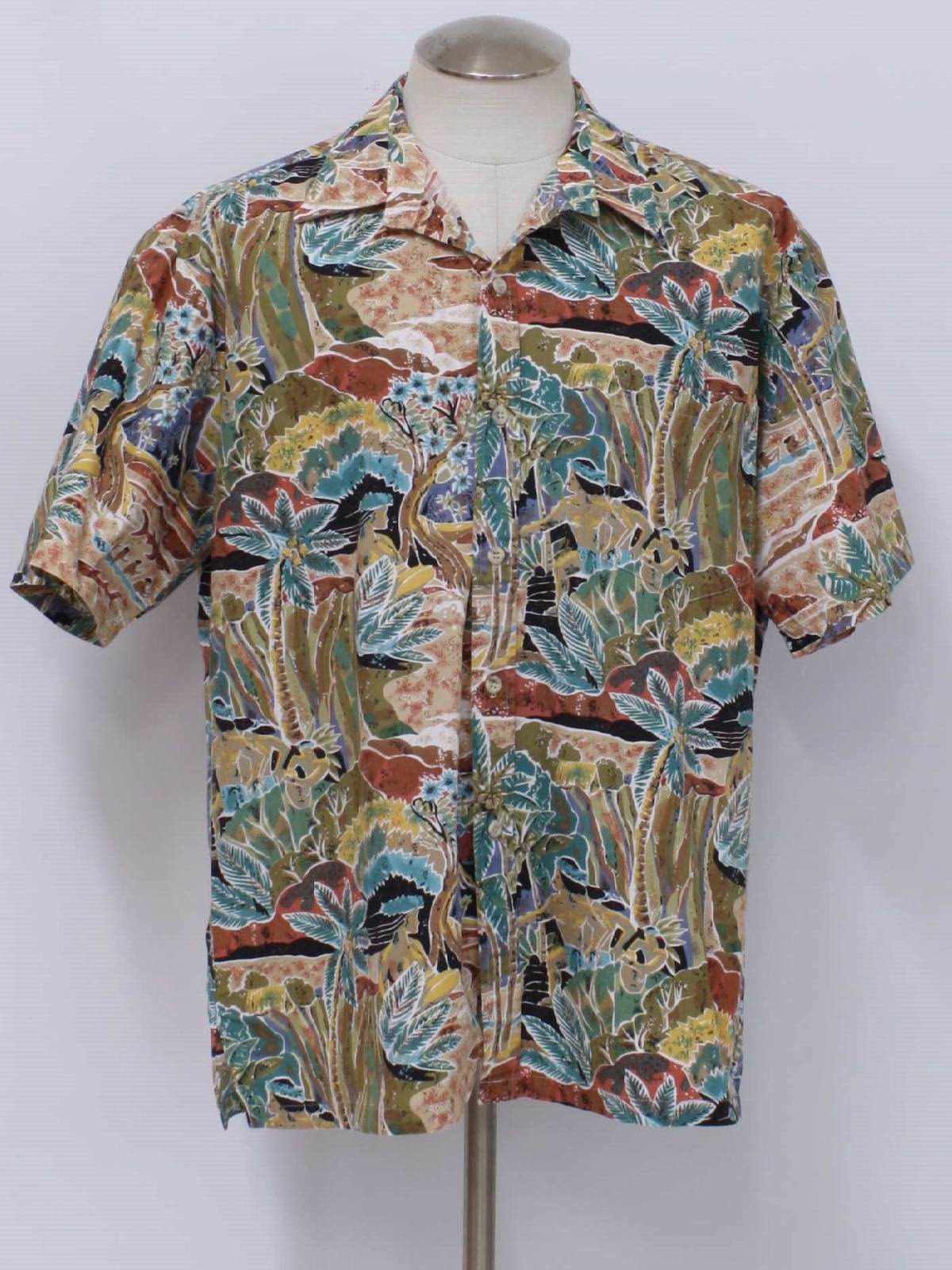 Cooke Street Honolulu Nineties Vintage Hawaiian Shirt: 90s -Cooke ...