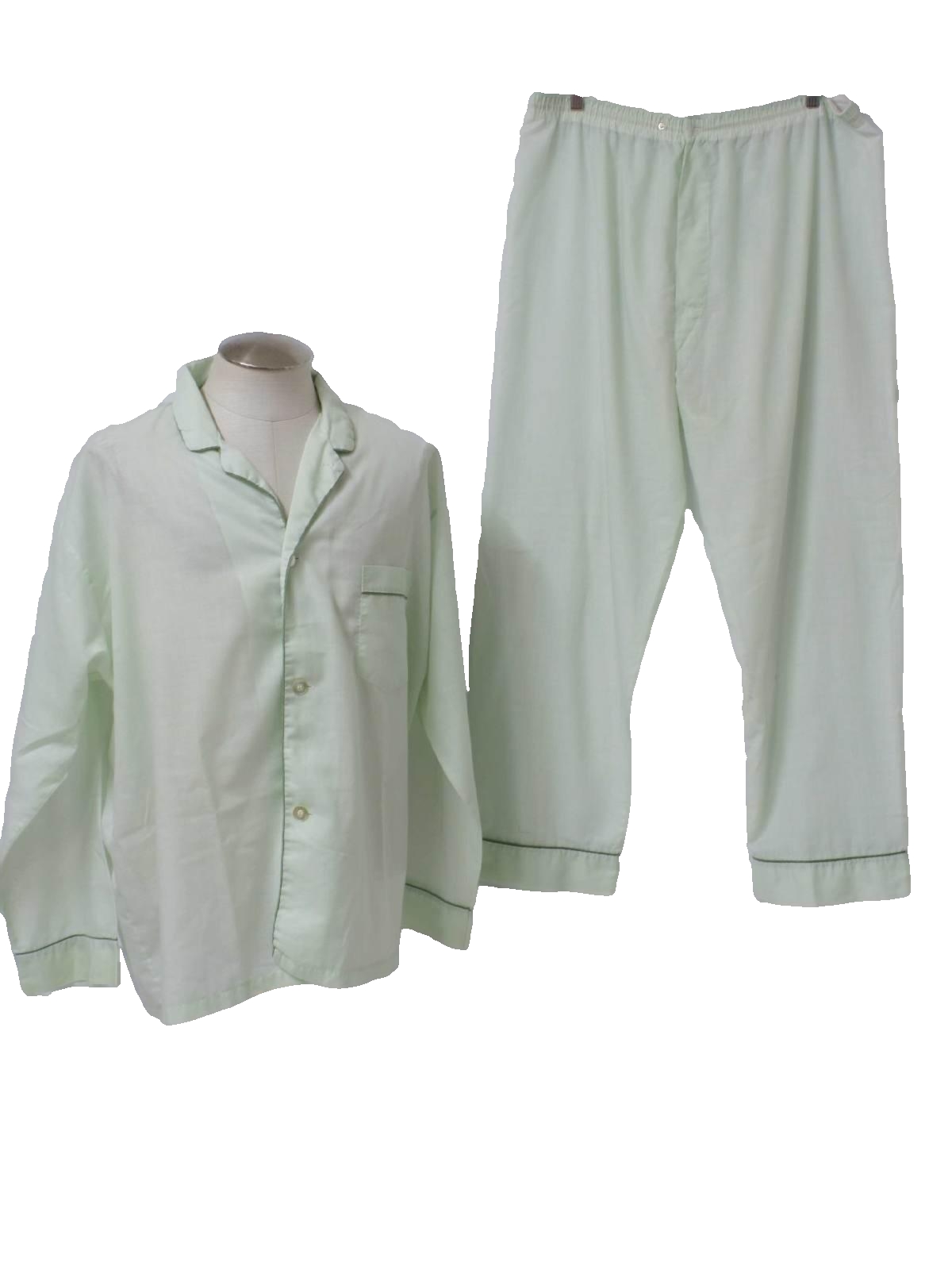 1960's Vintage Enro Mens Pajamas: Late 60s -Enro- Men two piece pajama ...