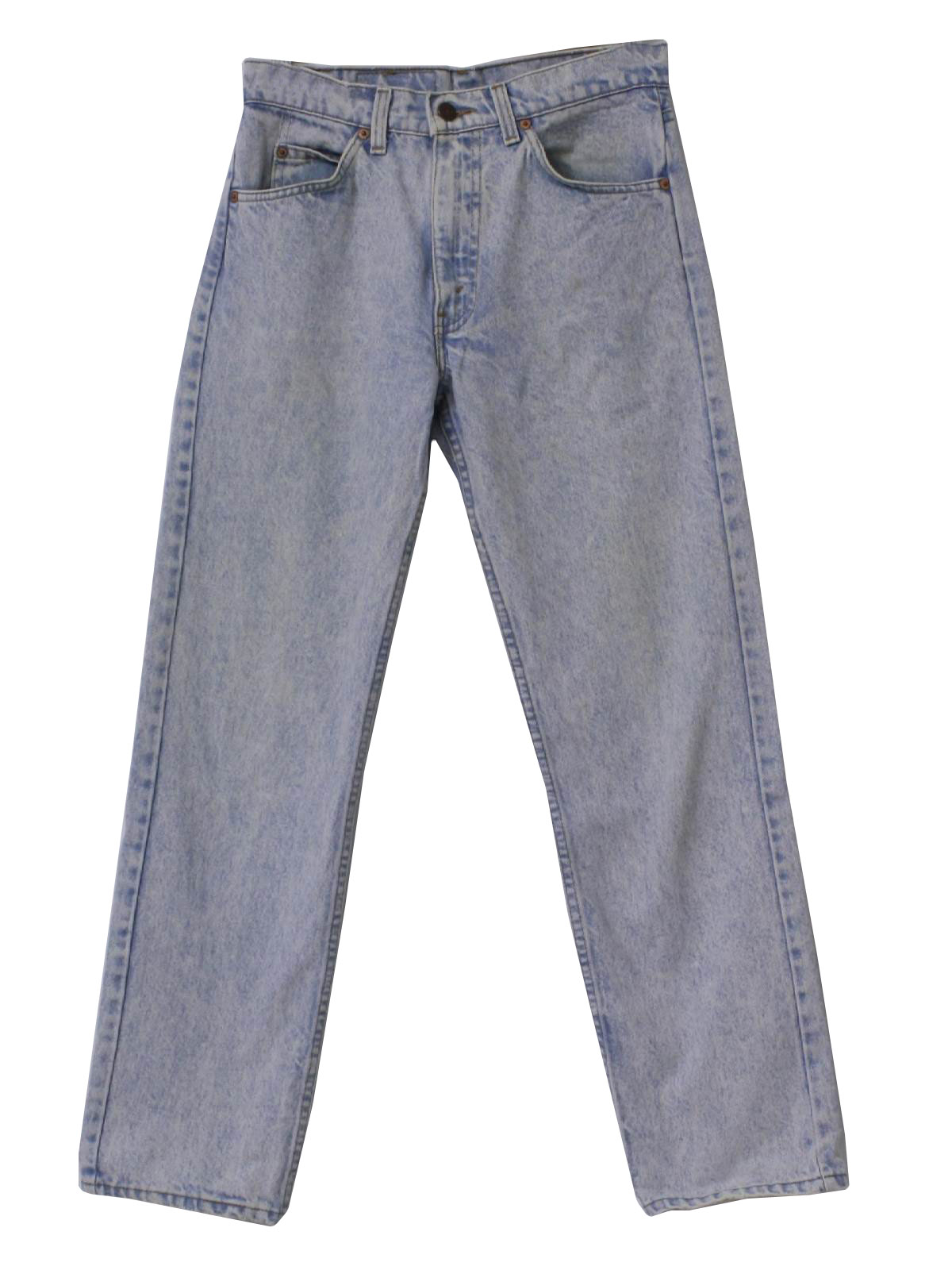 Retro 80's Pants: 80s -Levis 506- Mens light blue stone washed cotton ...