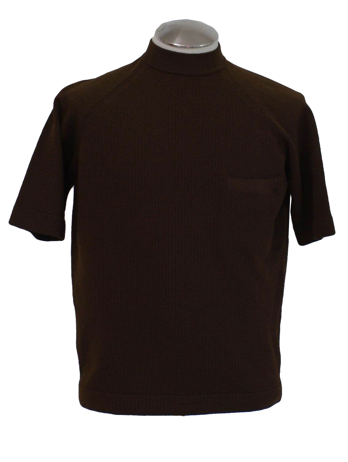 Vintage Pebble Beach 1960s Knit Shirt: 60s -Pebble Beach- Mens dark ...