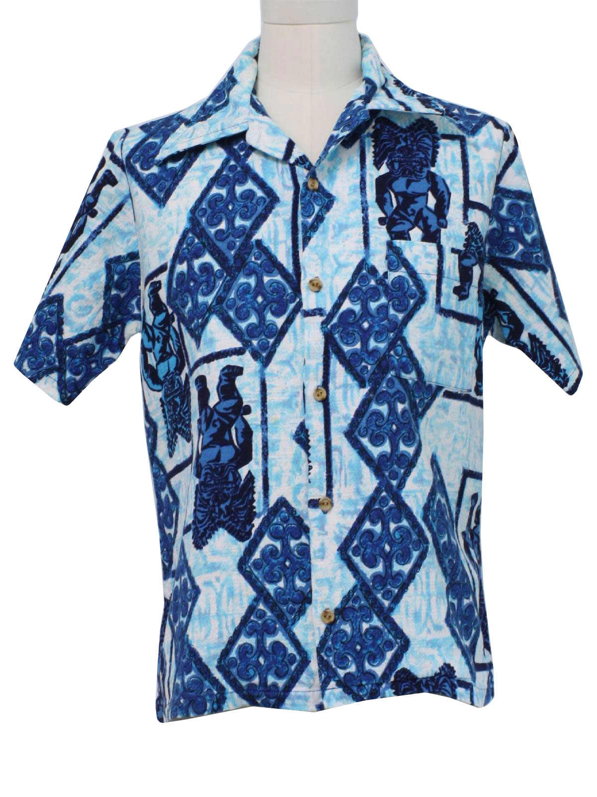 1960's Hawaiian Shirt (JCPenney): 60s style made in 70s -JCPenney- Mens ...
