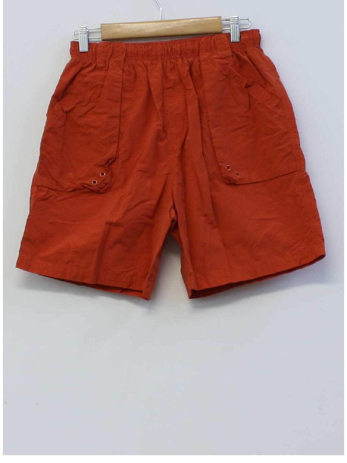 1990's Vintage Sand n Sun Swimsuit/Swimwear: 90s -Sand n Sun- Mens rust ...