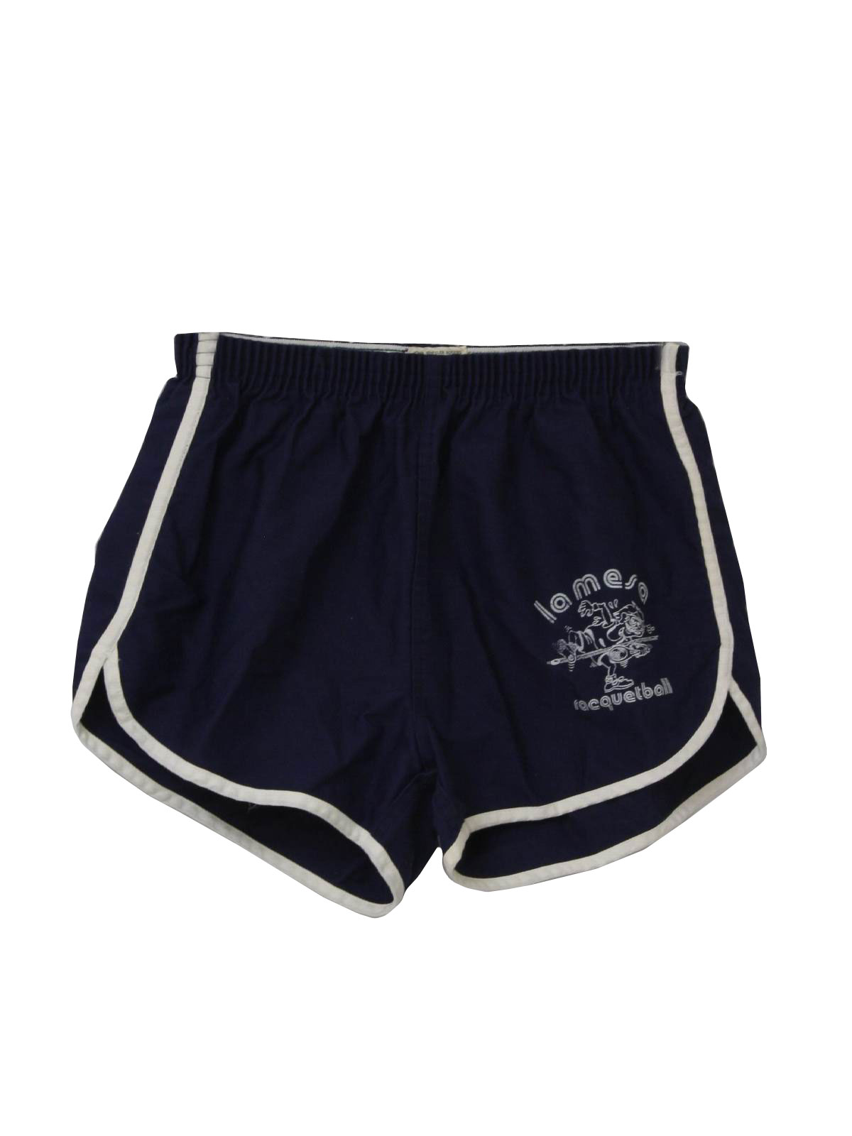 Eighties Vintage Shorts: 80s -Collegiate Pacific- Mens blue background ...