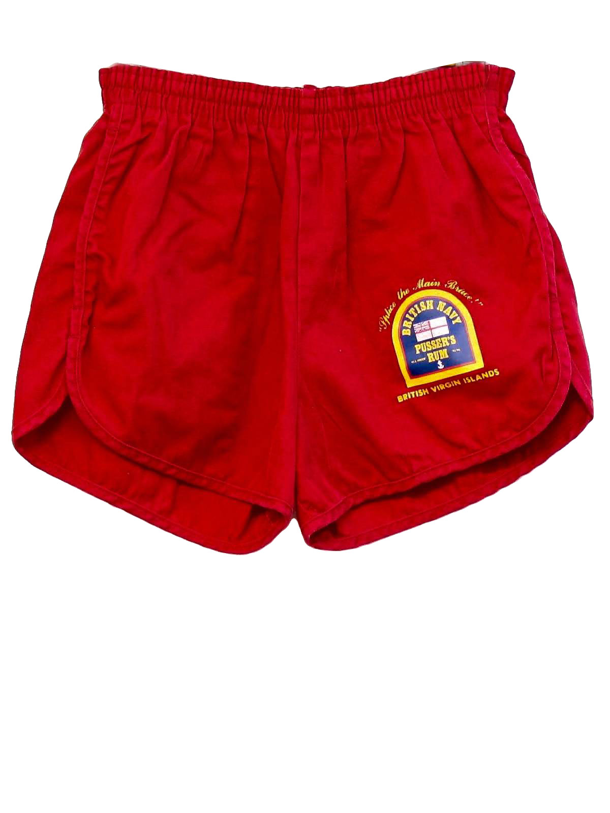 1980's Shorts (Athletic Shorts) 80s Athletic Shorts Mens red