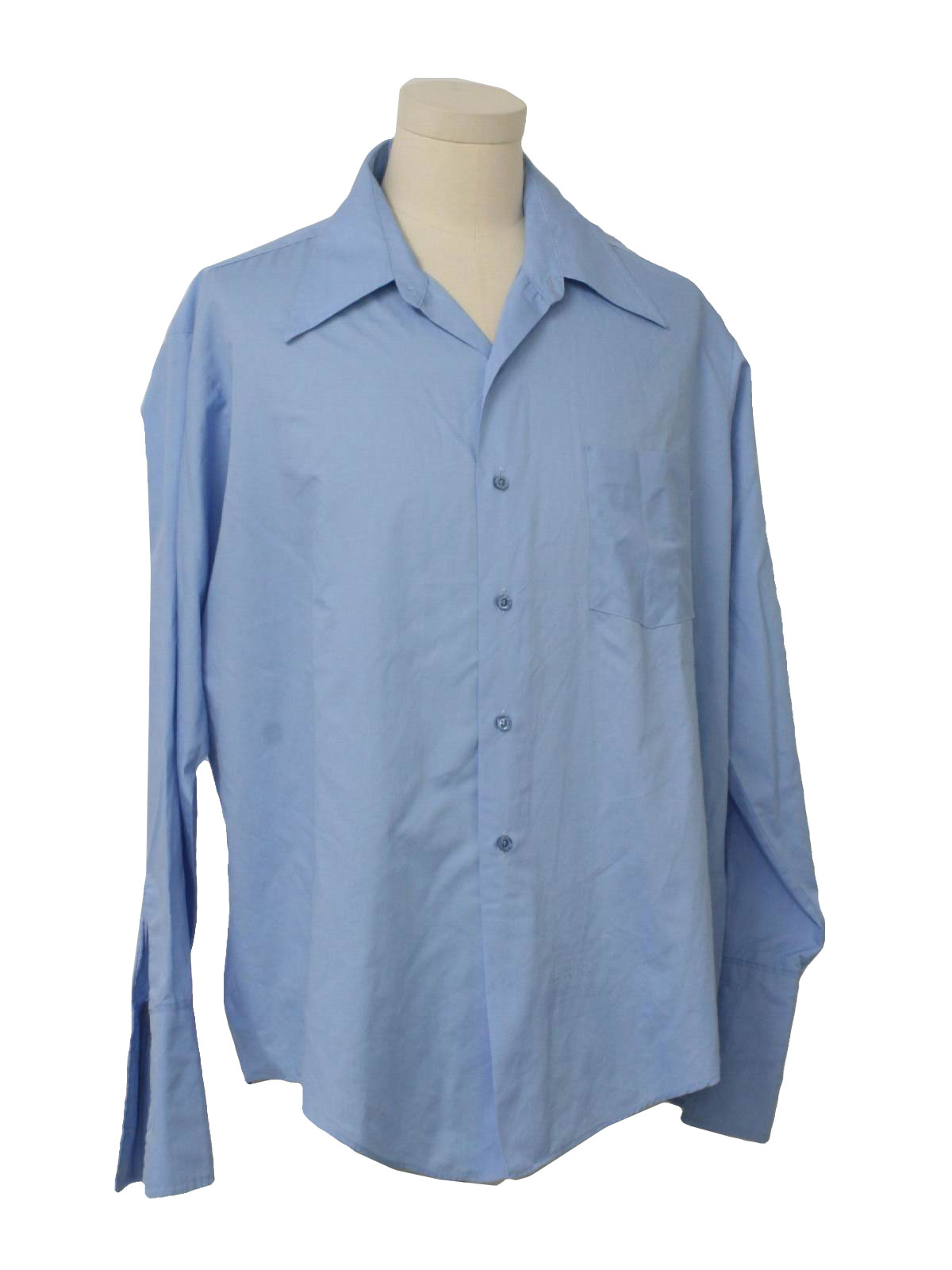 70s Retro Shirt: 70s -Liberty House- Mens light blue background ...
