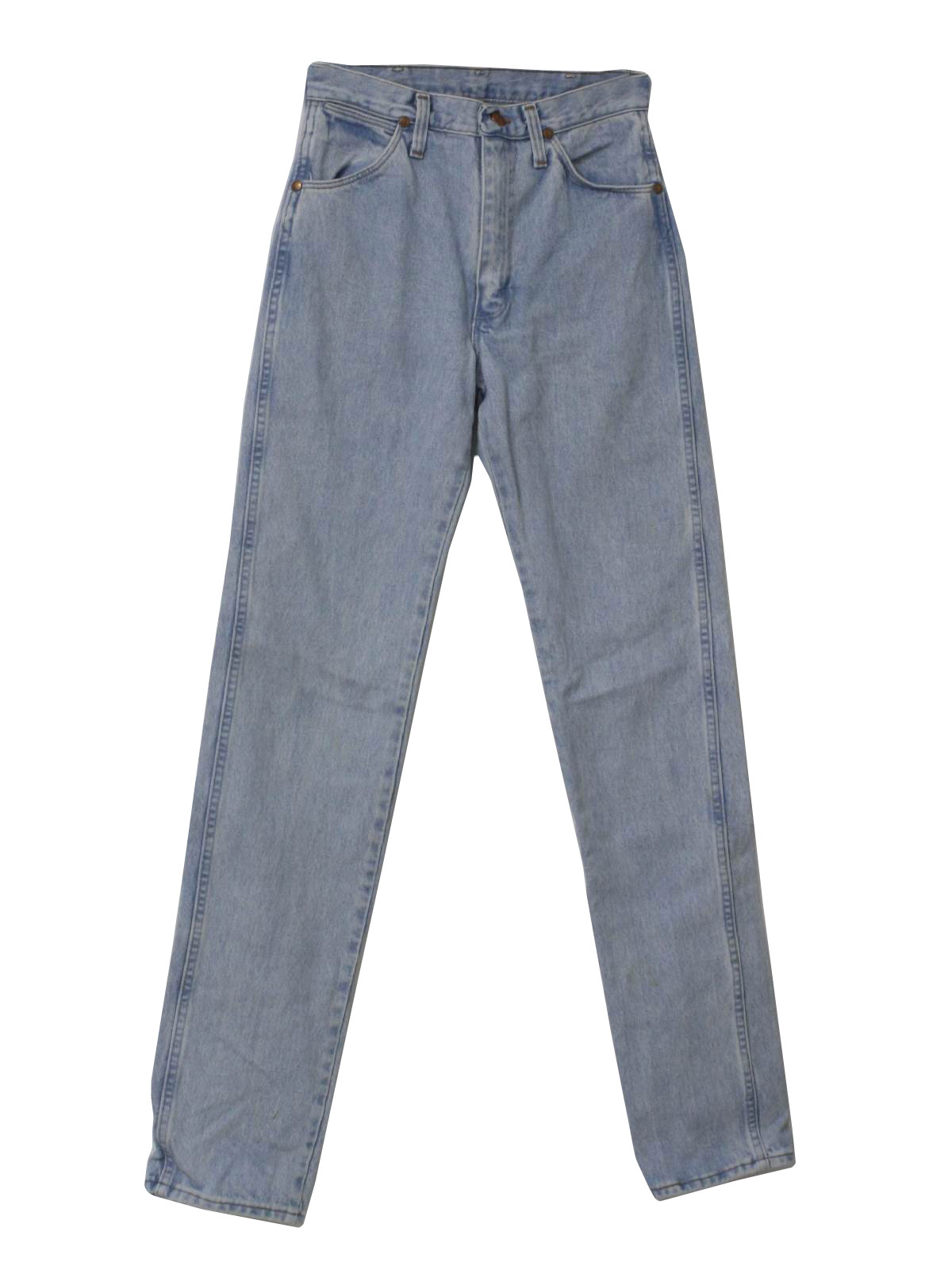 1980's Pants (Wrangler): 80s -Wrangler- Mens light blue stone washed ...