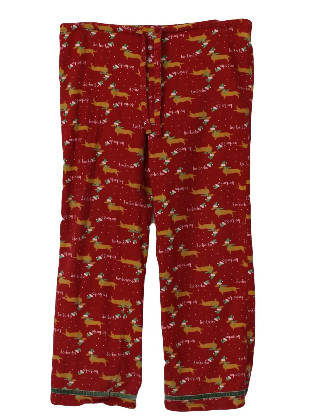 christmas dachshund pajamas