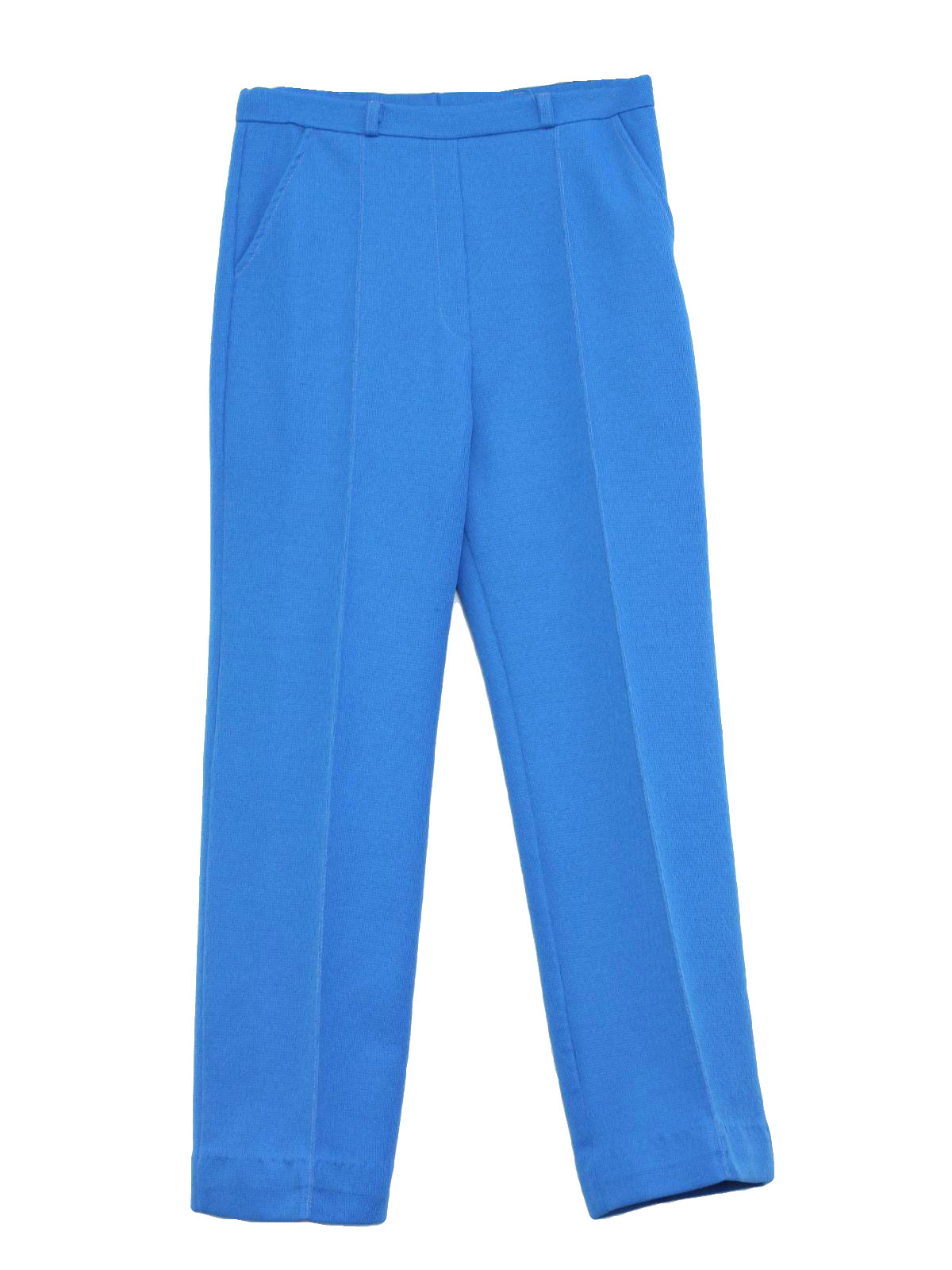 Retro 1970's Pants (Lady Blair) 70s Lady Blair Womens royal blue