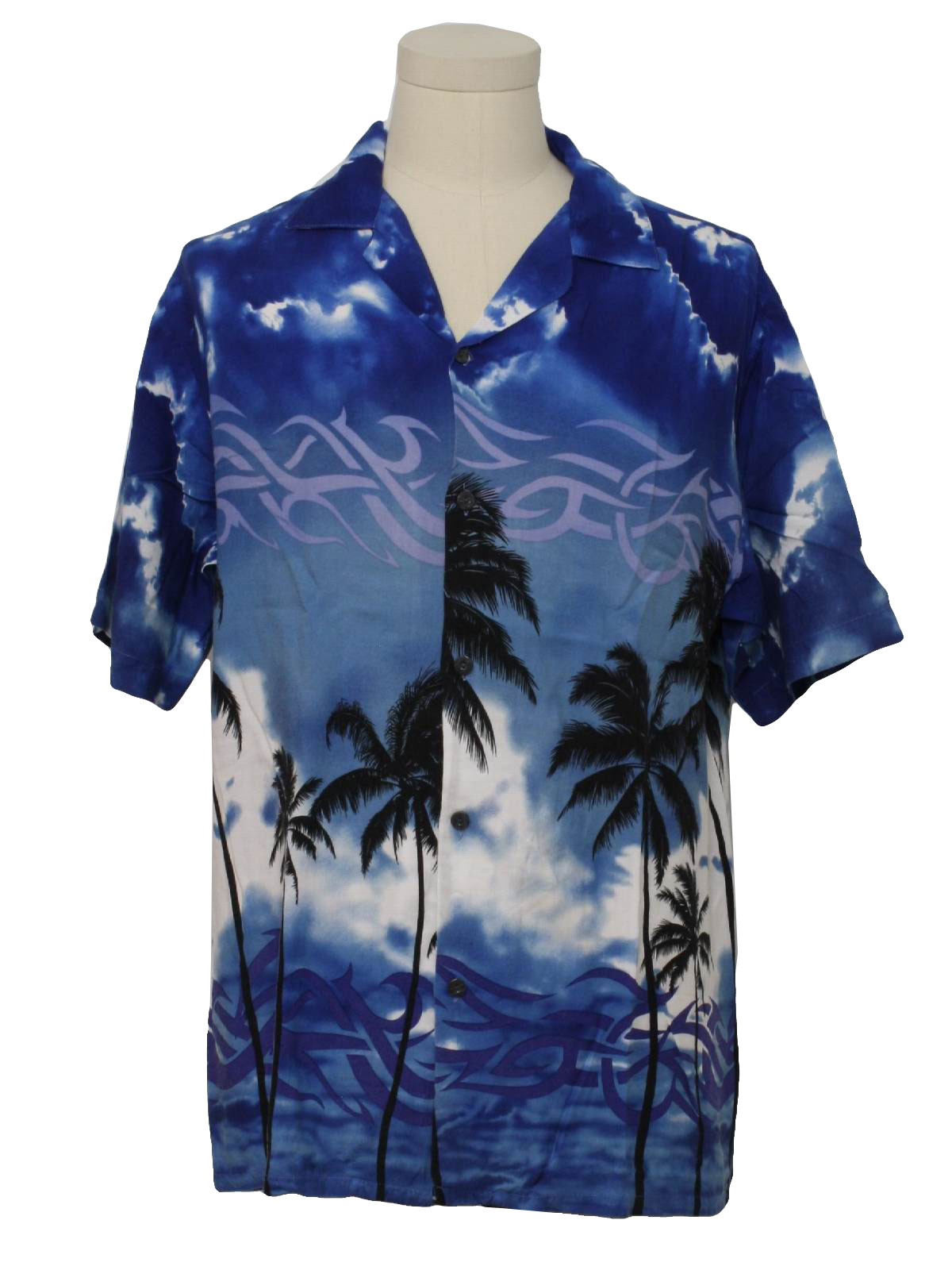 blue pineapple shirt mens