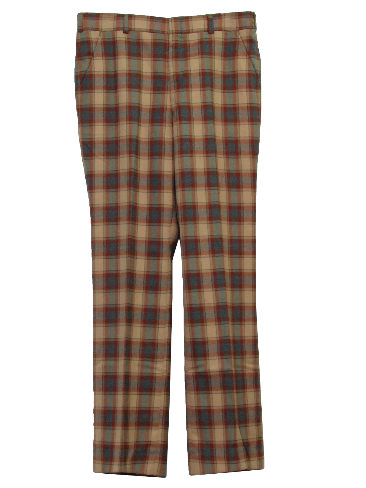 Vintage Coffees Seventies Pants: 70s -Coffees- Mens tan, rust and dull ...