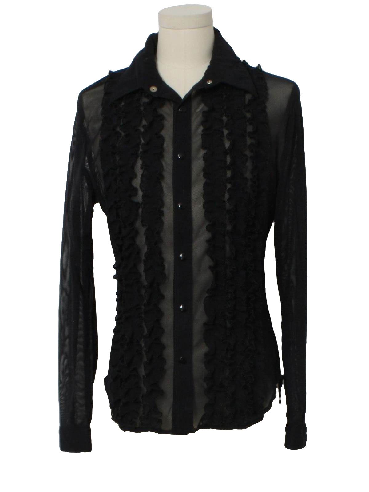 sheer shirt mens