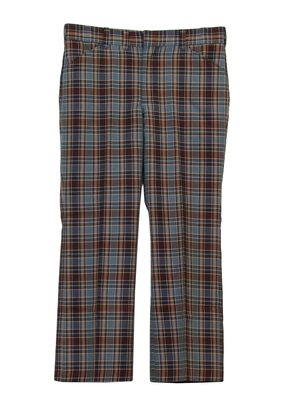 Seventies Vintage Flared Pants / Flares: 70s -JCPenney- Mens shaded ...