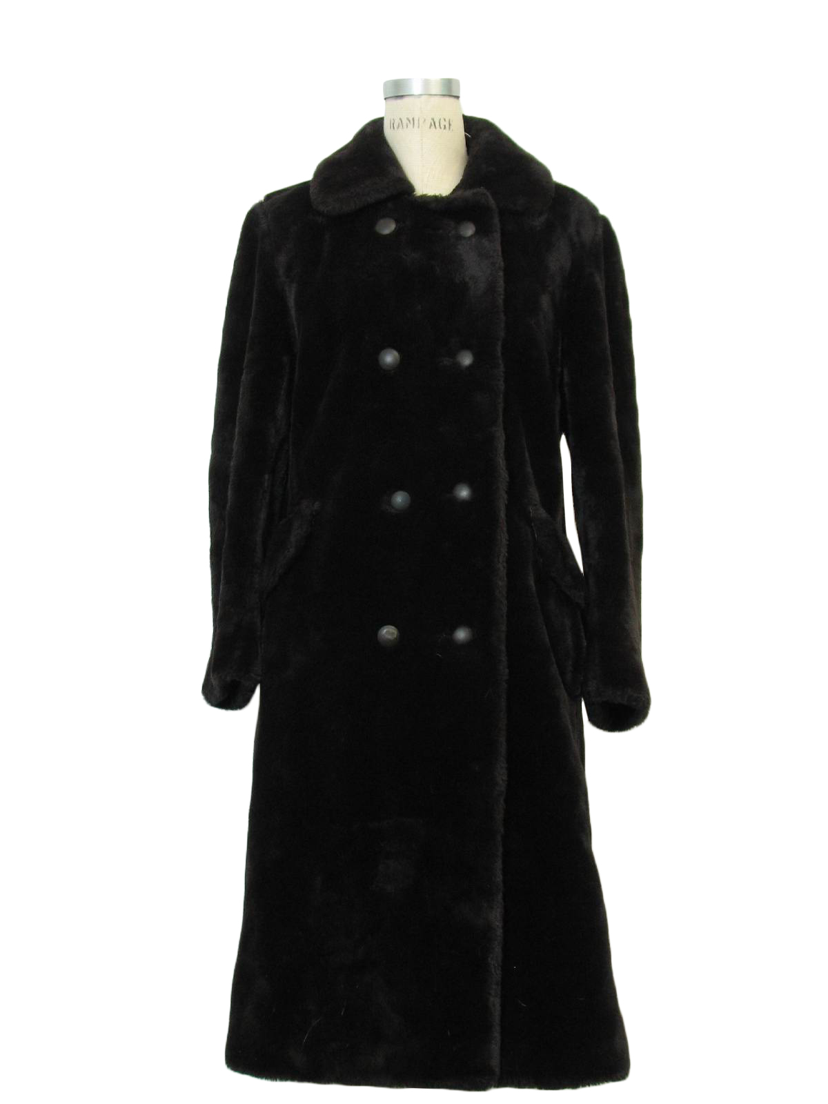 ladies black knee length coat