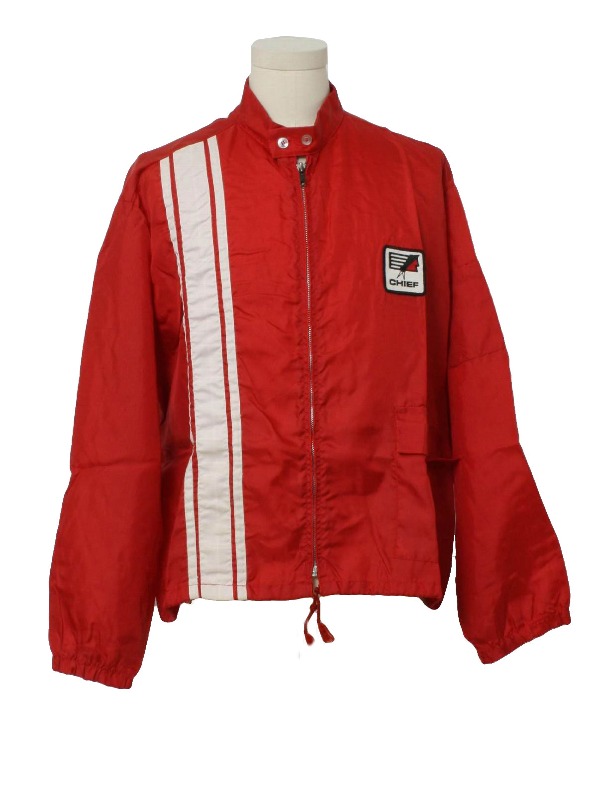 1960s Vintage Jacket: 60s -Swingster- Mens red background, white ...