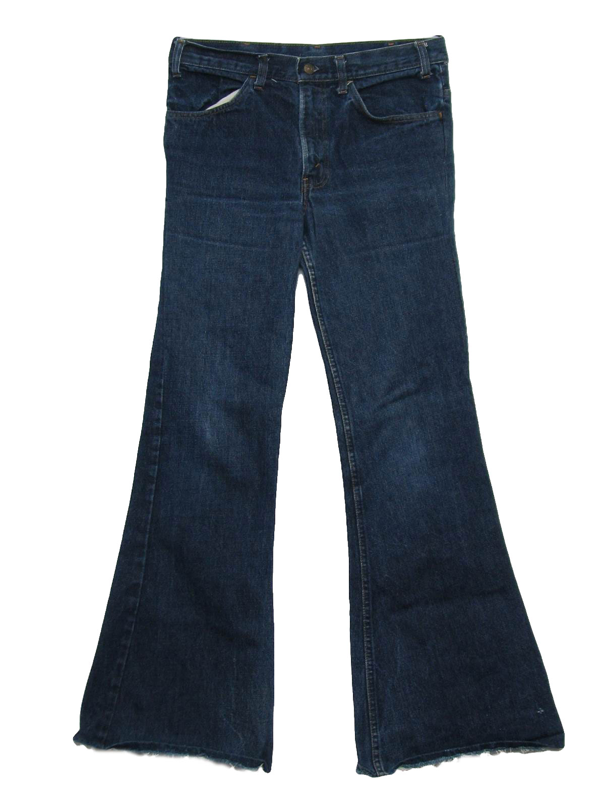 1970's Vintage Levis Bellbottom Pants: 70s -Levis- Mens dark blue ...
