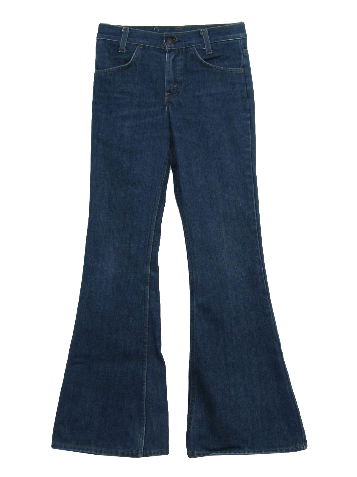 1970s Levis Bellbottom Pants: 70s -Levis- Mens medium blue background ...