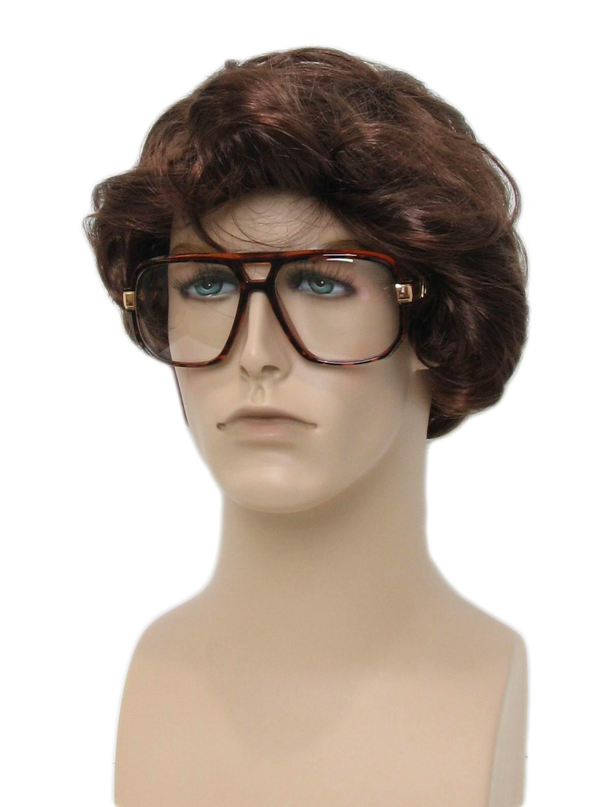 Vintage 1980's Glasses: 80s Style (made recently) -No Label- Mens ...