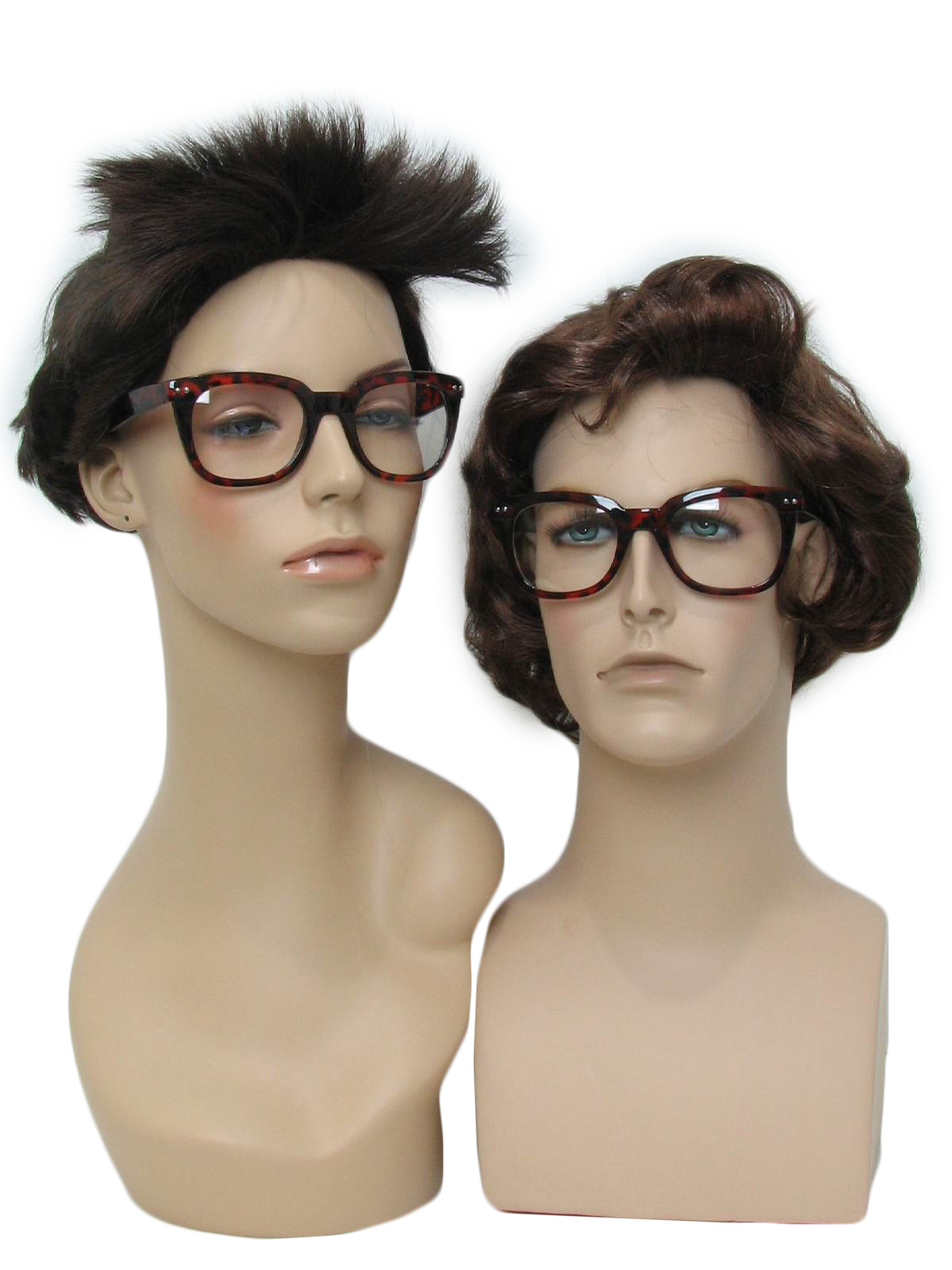 50s Retro Glasses: 50s style (made recently) -No Label- Unisex tortoise ...