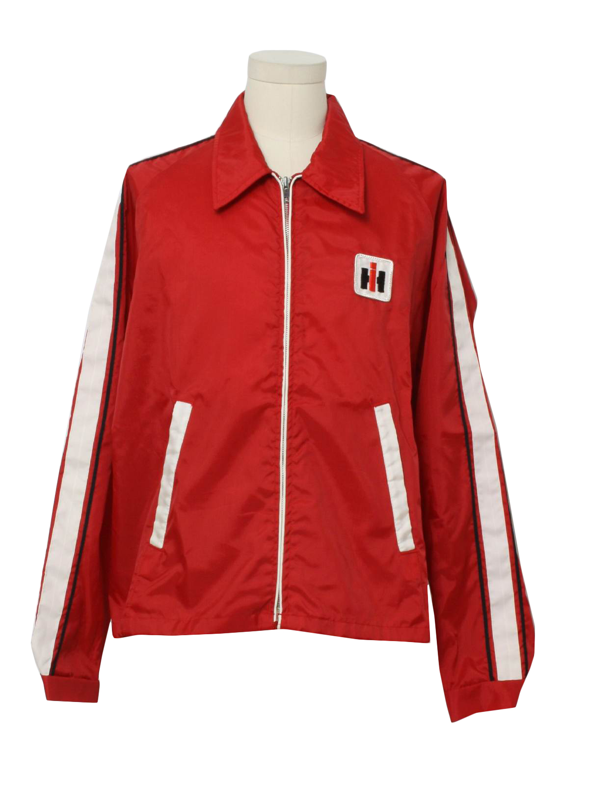 Retro 1980's Jacket (Swingster) : 80s -Swingster- Mens red, longsleeve ...